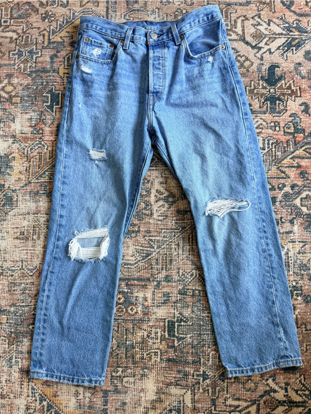 Levi's 501s Women’s Jeans - Light Blue W29 L26